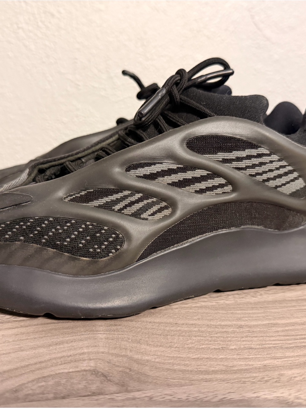 adidas Men's Athletic Sneakers in Black and Gray